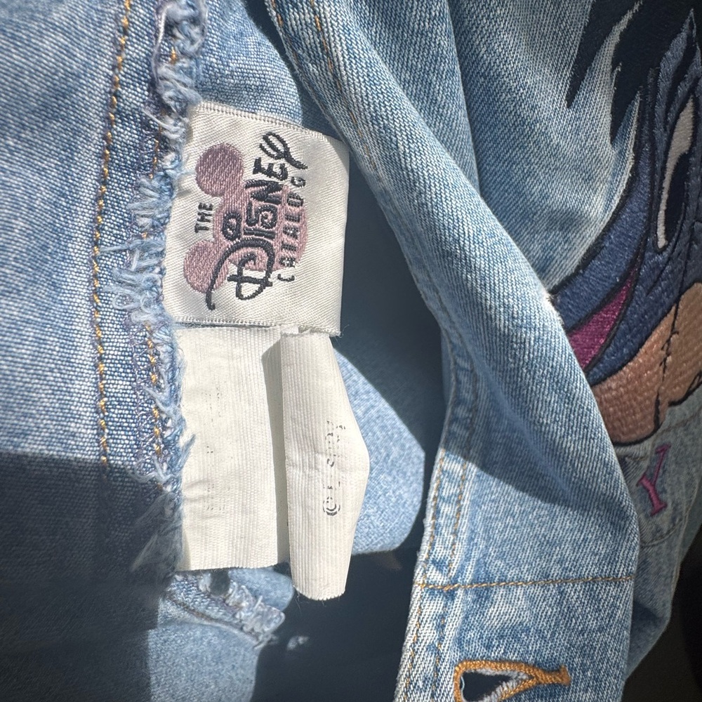 Vintage 90’s Disney catalog Denim Eeyore overalls - Picture 6 of 6